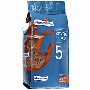 Крупа Греча, 5 кг/пакет, Мистраль