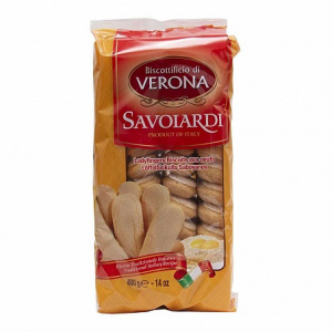 Бисквит Савоярди, печенье сахарное "Dolce Verona" 400 гр/15 шт/кор,Италия