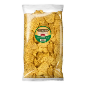 Чипсы кукурузные Начос оригинальные,500 гр/упак, 10 уп/кор,DELICADOS,Россия