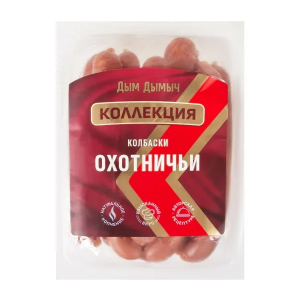 Колбаски охотничьи п/к, 300гр/шт, 20шт/кор, ДЫМ ДЫМЫЧ