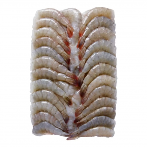 Креветки с/м б/г 21/25,блок 1,8 кг/шт,6 шт/кор (счет 120), Индия